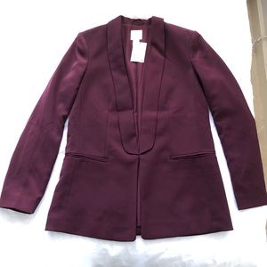 H&M Burgundy Blazer